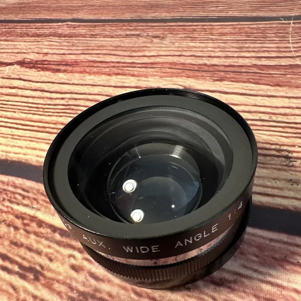 Yashikor Aux Telephoto 1:4 & Aux. Wide Angle 1:4 Lens And Tell-wide Finder Japan